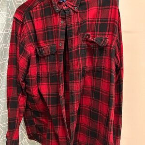 George Red and Black Checkered Shirt